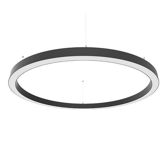 PERFIL LED ALUMINIO 3035 CIRCULAR NEGRO