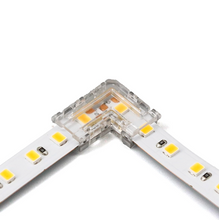 Cargar imagen en el visor de la galería, Conector escuadra para Tira LED 8mm en L
