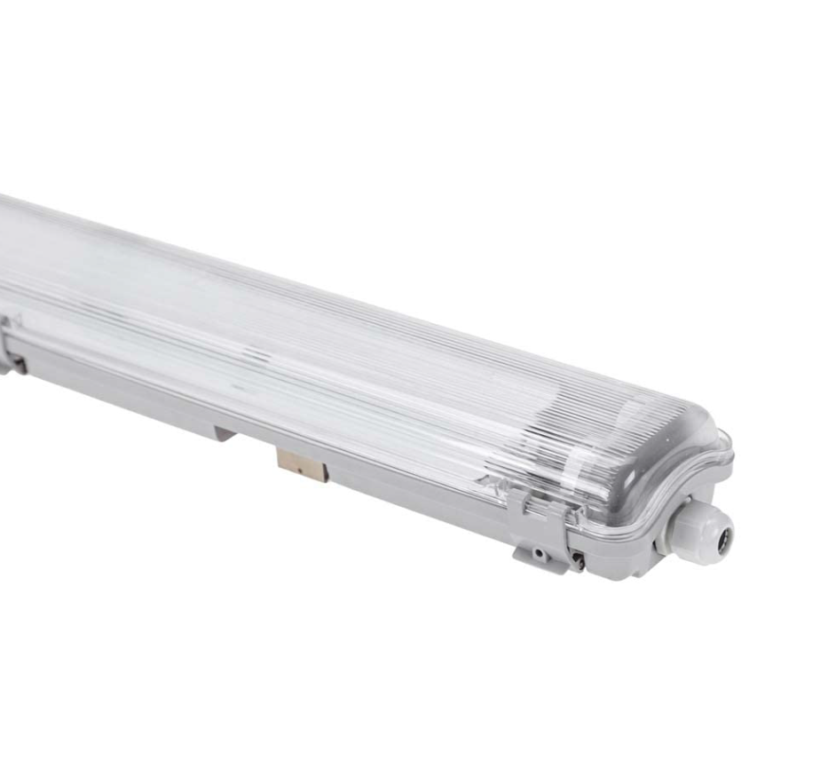 Lampara contra Polvo y Humedad 2x18W